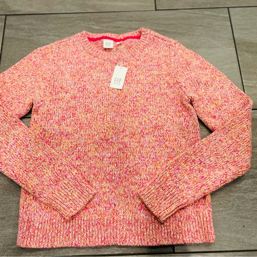GAP Kids Pink and Orange Sweater